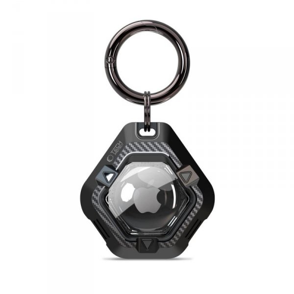 Pancerne Etui Ochronne Tech-Protect Defense do Apple AirTag 1 / 2 Black