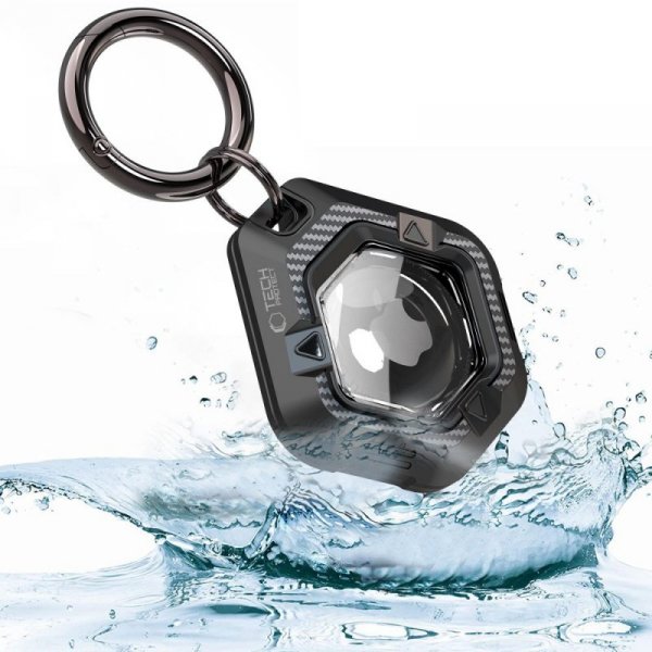 Pancerne Etui Ochronne Tech-Protect Defense do Apple AirTag 1 / 2 Black