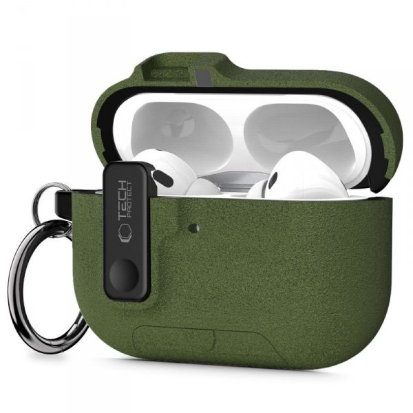 Case do Apple AirPods Pro 3 Tech-Protect Slim Cienki Olive Green (Oliwkowy)