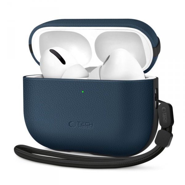 Etui Ochronne Tech-Protect NaturalFit do Apple AirPods Pro 3 Navy Blue (Granatowy)