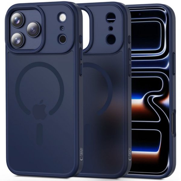 Etui Magnetyczne Tech-Protect MagMat MagSafe do iPhone 17 Pro Matte Deep Blue
