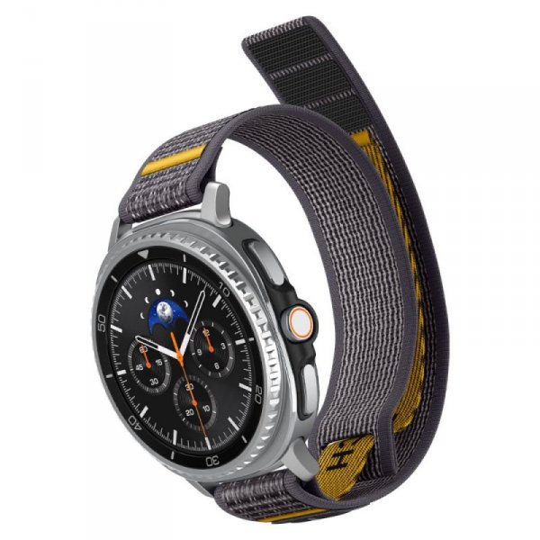 Etui z paskiem Spigen Athlex Air do Samsung Galaxy Watch 8 / Classic – Szary (Active Grey)