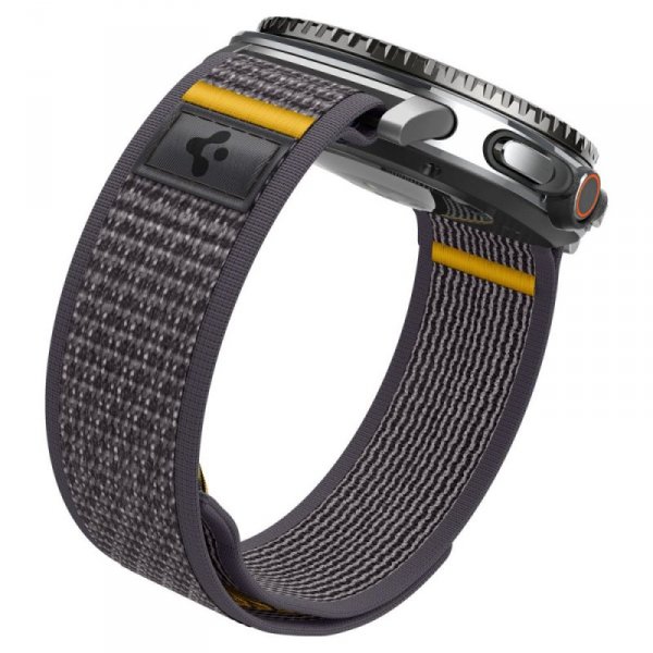 Etui z paskiem Spigen Athlex Air do Samsung Galaxy Watch 8 / Classic – Szary (Active Grey)