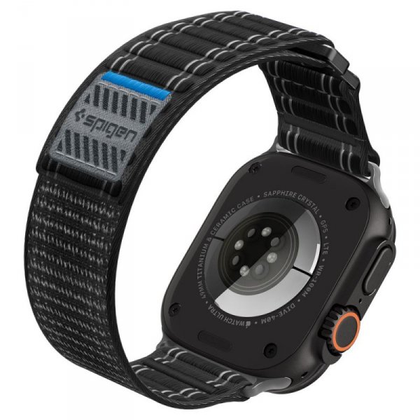 Pasek Spigen WBF0 do Apple Watch 11/10/9/Ultra 1/2 (44/45/46/49mm) – Czarny