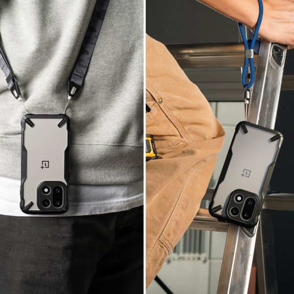 Pancerne Etui OnePlus 15 Ringke Fusion X czarne