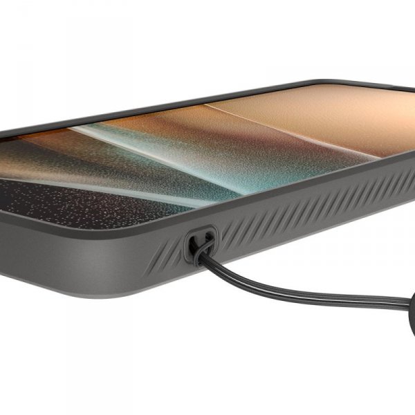 Etui Spigen Liquid Air Mag MagSafe do Samsung Galaxy S26 Ultra Marble Grey (Marmurowy Szary)