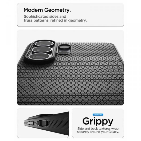 Etui Spigen Liquid Air Mag MagSafe do Samsung Galaxy S26 Ultra Matte Black (Matowy Czarny)
