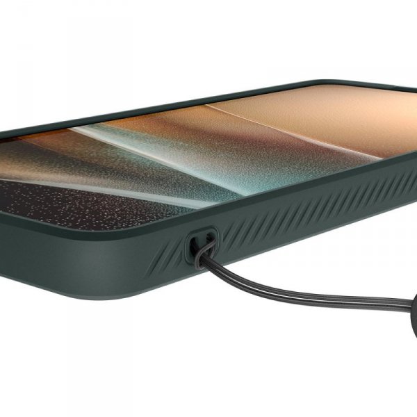 Etui Spigen Liquid Air Mag MagSafe do Samsung Galaxy S26 Ultra Abyss Green (Morska Zieleń)