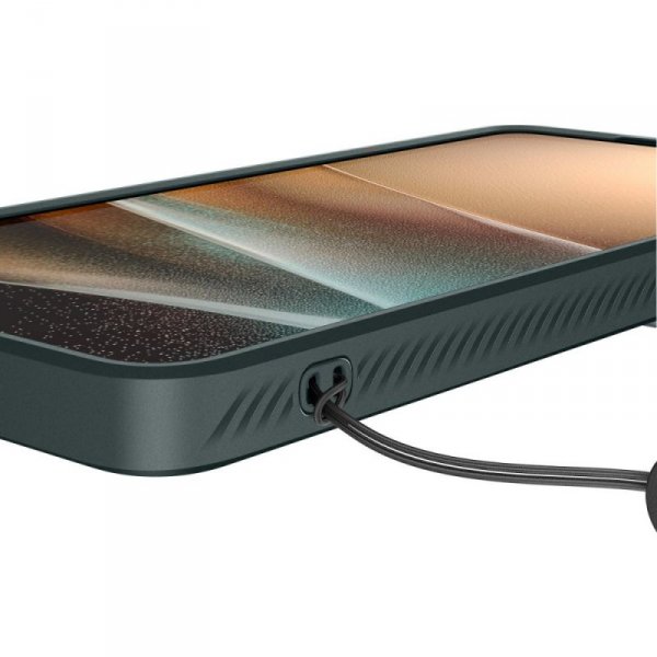 Etui Spigen Optik Armor do Samsung Galaxy S26 Ultra Abyss Green (Morska Zieleń)