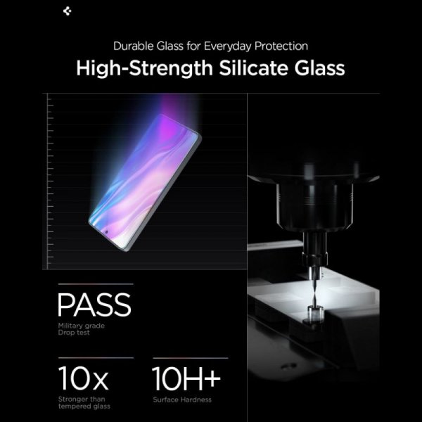 SZKŁO HARTOWANE SPIGEN GLAS.TR "EZ FIT PRO AC" ANTI REFLECTION 2-PACK GALAXY S26 ULTRA CLEAR