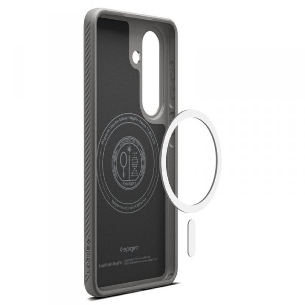 Etui Spigen Liquid Air Mag MagSafe do Samsung Galaxy S26+ Plus Marble Grey (Marmurowy Szary)
