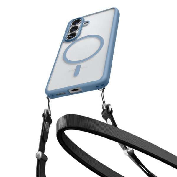 Etui Magnetyczne Spigen Ultra Hybrid Mag MagSafe do Galaxy S26 Light Blue