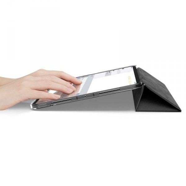 Etui Spigen iPad Pro 11 M4 2024 2025 Liquid Air Folio Czarne Case