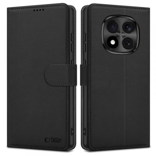 Profesjonalna: Etui z Klapką Tech-Protect Wallet do Poco M8 Pro / Redmi Note 15 Pro+ 5G Matte Black