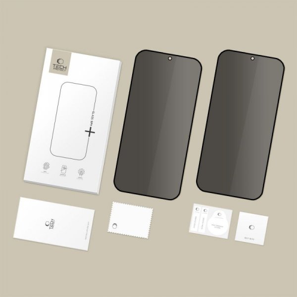 Tech-Protect Glass Spy+ Szkło Prywatyzujące 2-Pack do Samsung Galaxy S26