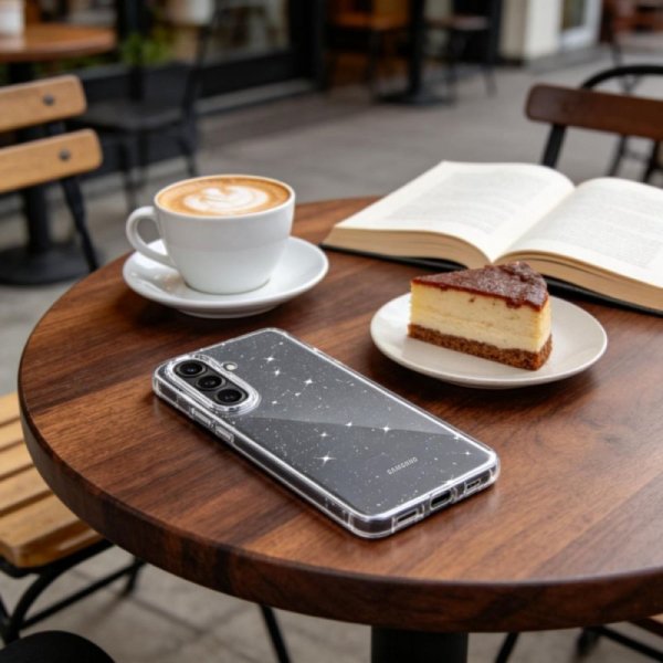 Samsung Galaxy S26+ Plus: Case z drobinkami brokatu - Tech-Protect FlexAir Glitter