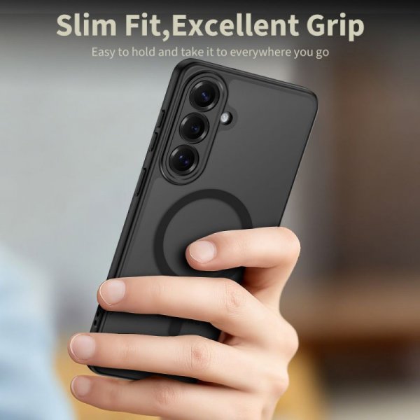 Etui do Samsung Galaxy S26+ Plus MagSafe – Tech-Protect BasicMag – Matte Black