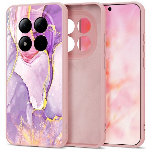 Etui Silikonowe Tech-Protect Icon do Xiaomi Redmi Note 15 Pro 5G Marble