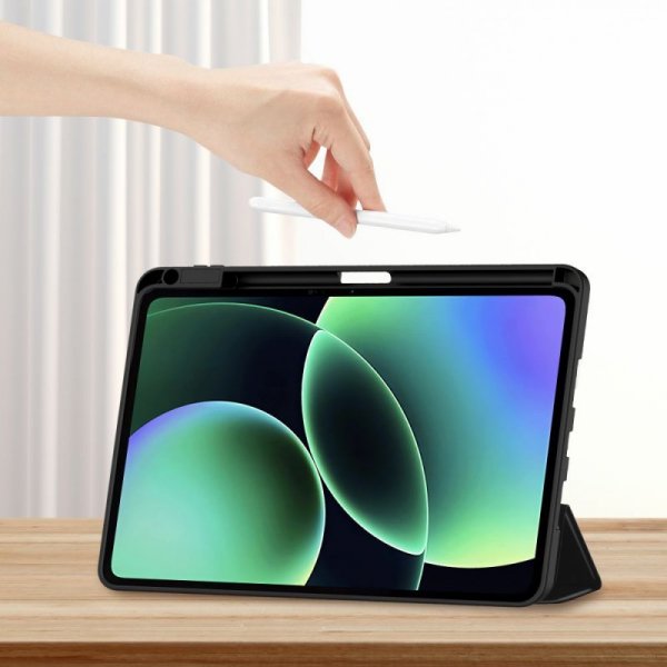 Etui do Xiaomi Pad 7 7 Pro 8 8 Pro 11.2 Case z Miejscem na Rysik Czarne
