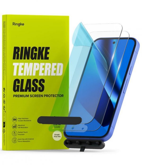 Szkło Hartowane Ringke Tempered Glass 2-Pack do Google Pixel 10a