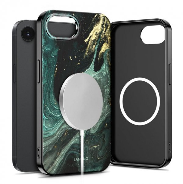 TECH-PROTECT LAMANO MAGSAFE IPHONE 16E / 17E VERDE AURA