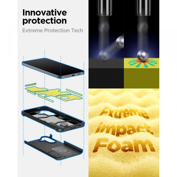 Pancerne Etui Spigen Tough Armor do Samsung Galaxy A57 5G Black