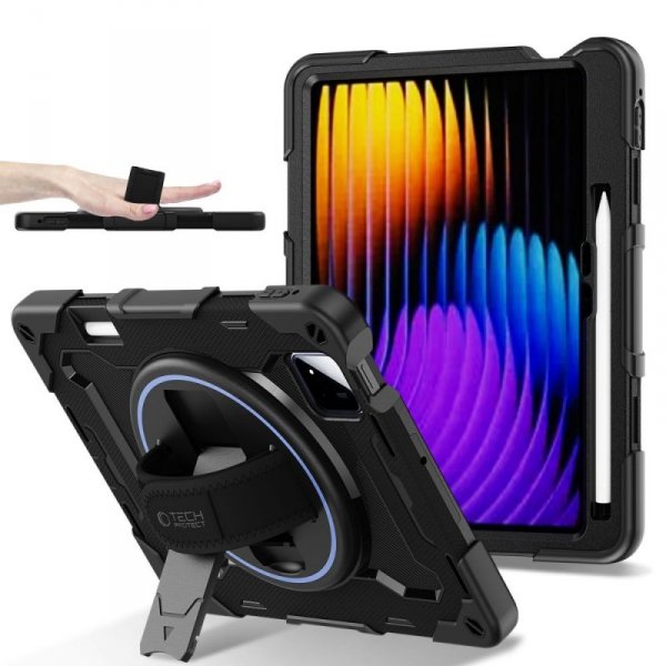 Pancerne Etui Tech-Protect Solid do Xiaomi Pad 7 / 7 PRO / 8 / 8 PRO 11.2 Black (Czarny)
