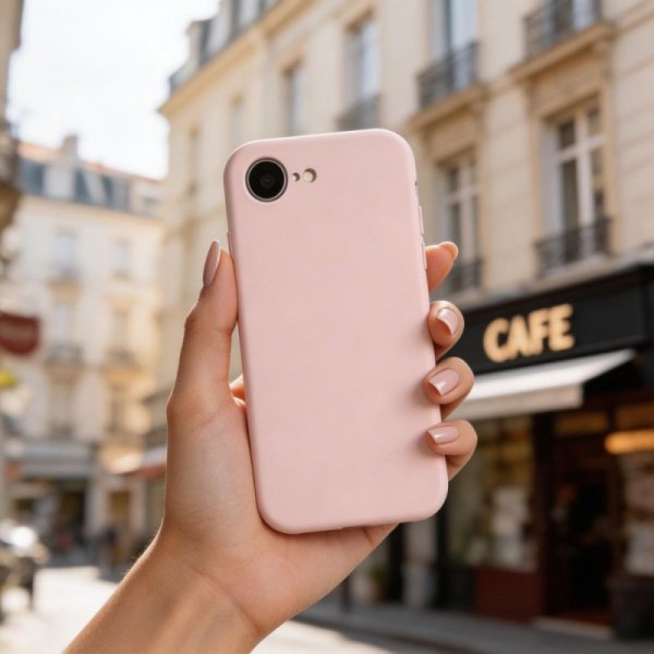 Etui Tech-Protect Silicone MagSafe do iPhone 16e / 17e Pink Pearl