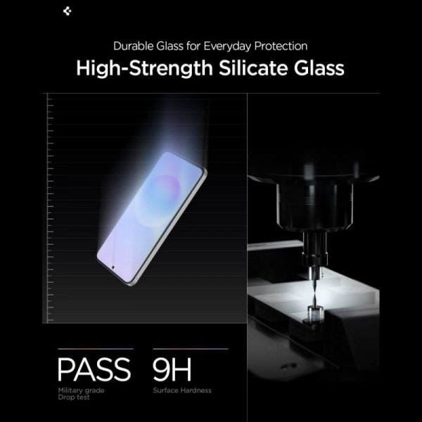 Szkło Hartowane Spigen Glas.tR "EZ Fit Pro" do Samsung Galaxy A57 5G 2-Pack