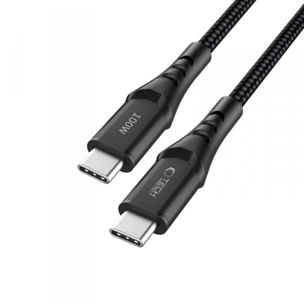 Kabel Tech-Protect UB11T UltraBoost Type-C PD 100W / QC3.0 200cm – czarny (black)