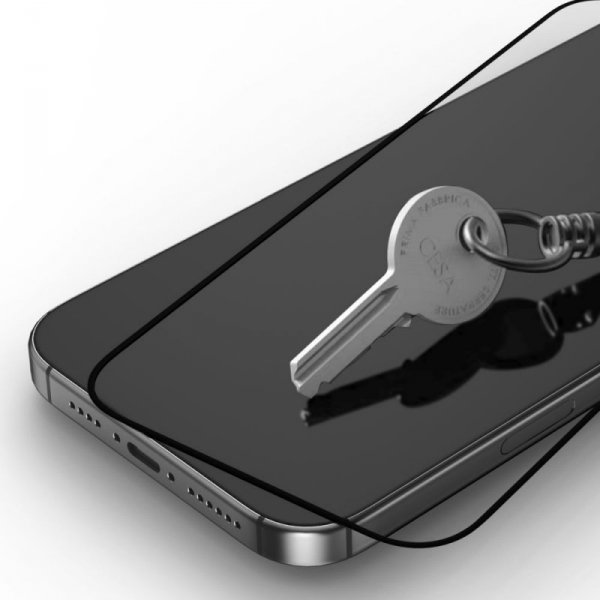 Szkło hartowane Tech-Protect Glass Fit+ (2-Pack) do Motorola Moto G67 / G77 – Czarne ramki (Black)