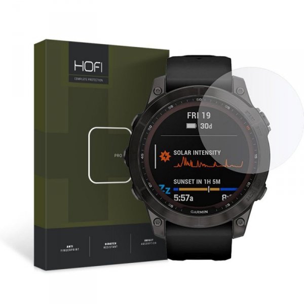 SZKŁO HARTOWANE HOFI GLASS PRO+ GARMIN FENIX 5 / 6 / 6 PRO