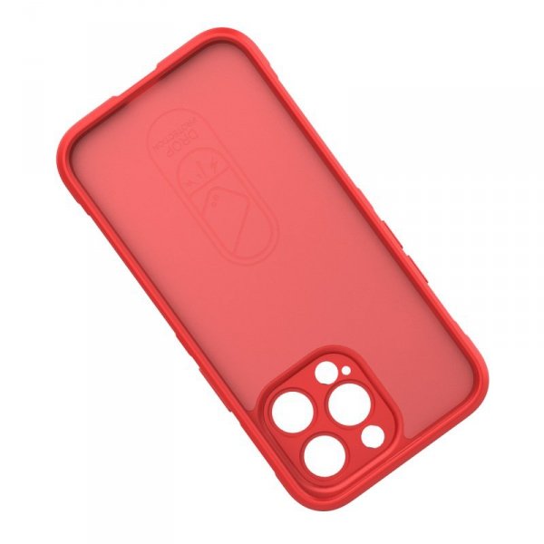 Magic Shield Case etui do iPhone 13 Pro elastyczny pancerny pokrowiec ciemnoniebieski
