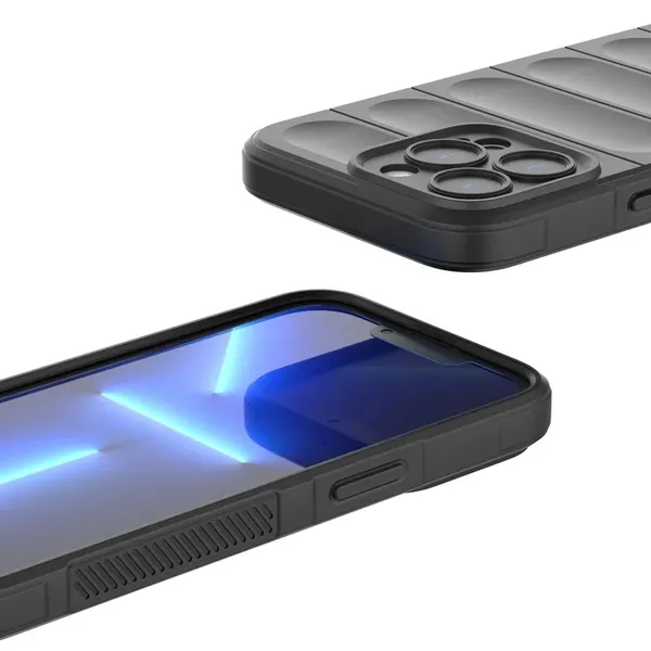 Magic Shield Case etui do iPhone 13 Pro elastyczny pancerny pokrowiec jasnoniebieski