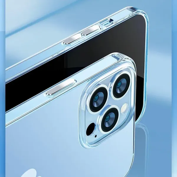 Kingxbar Elegant Series etui iPhone 13 obudowa pokrowiec na tył plecki przezroczysty