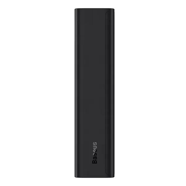 Baseus Adaman2 powerbank z wyświetlaczem cyfrowym 10000mAh 30W 2 x USB / 1x USB Typ C Overseas Edition PD QC SCP czarny (PPAD040