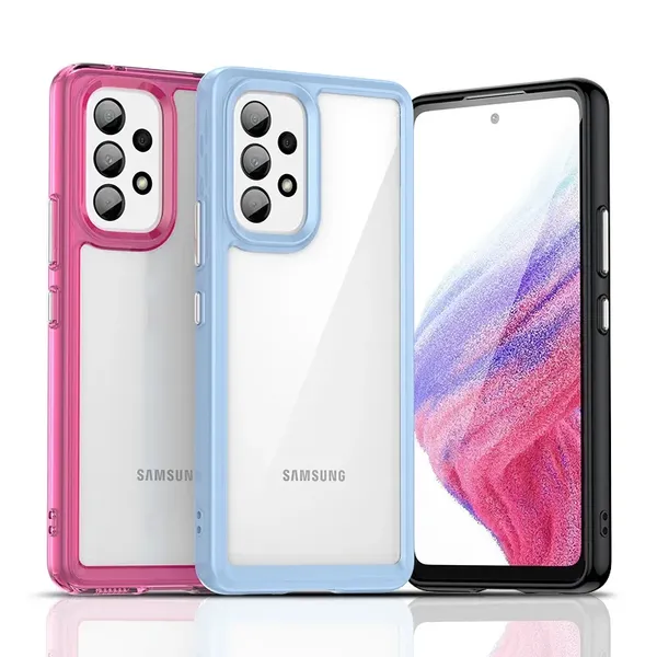 Outer Space Case etui Samsung Galaxy A53 5G pokrowiec z elastyczną ramką przezroczyste