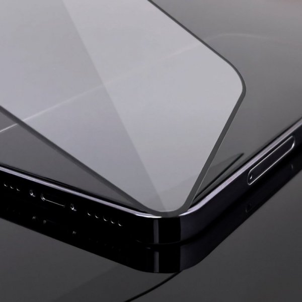 Wozinsky super wytrzymałe szkło hartowane Full Glue na cały ekran z ramką Case Friendly Realme C35 czarny