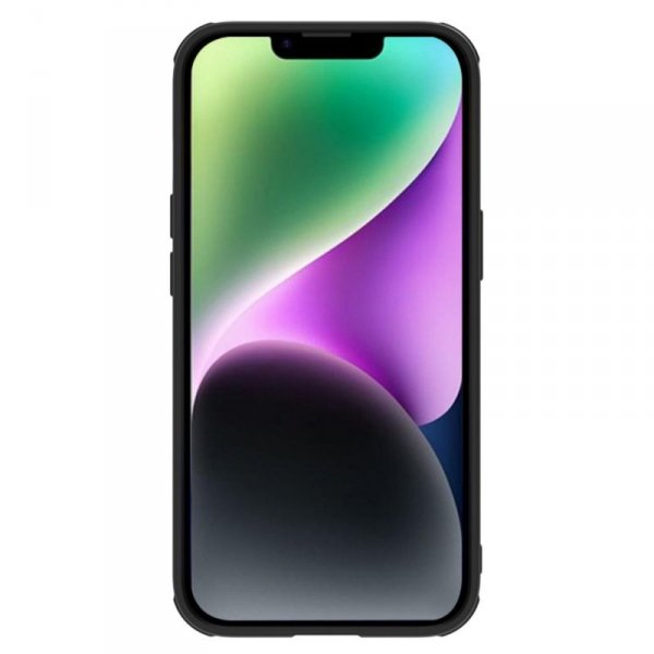 Nillkin Textured S Case etui iPhone 14 pancerny pokrowiec z osłoną na aparat czarny
