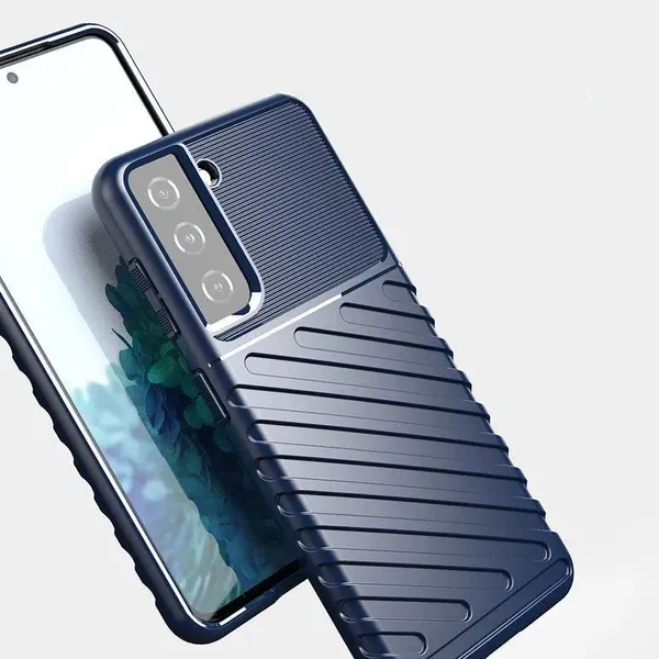 Thunder Case etui Samsung Galaxy A14 5G silikonowy pancerny pokrowiec niebieskie