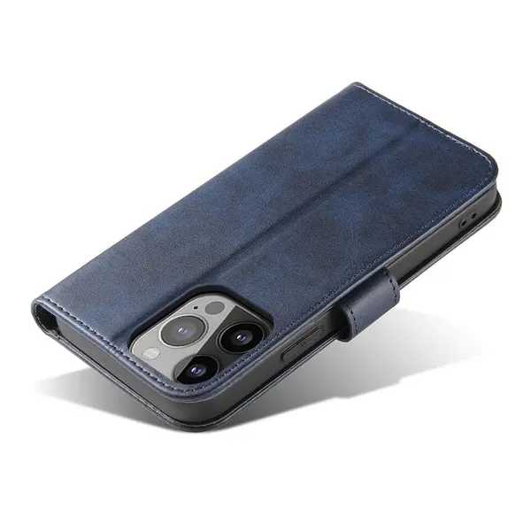 Magnet Case etui Samsung Galaxy S23 pokrowiec z klapką portfel podstawka niebieskie