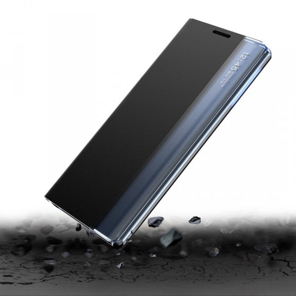 New Sleep Case etui do Samsung Galaxy S23+ pokrowiec z klapką podstawka czarne