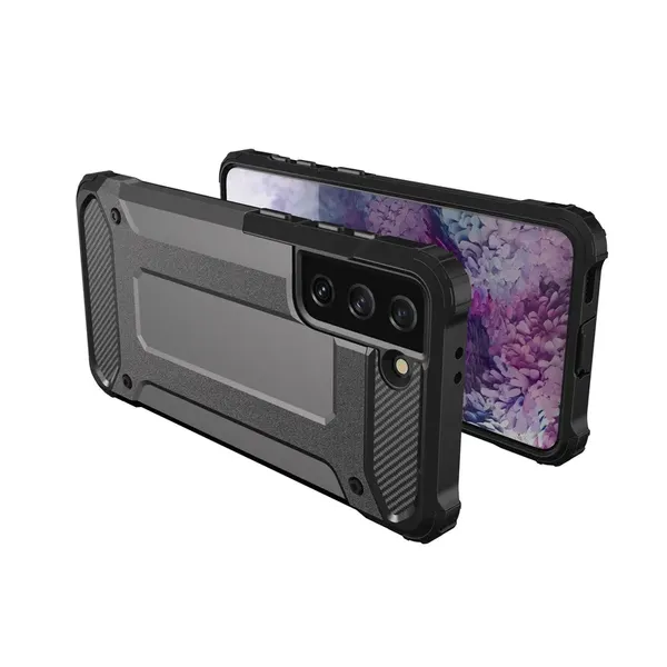 Hybrid Armor etui do Samsung Galaxy S23+ pancerny hybrydowy pokrowiec czarne