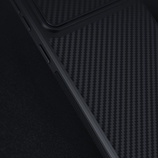 Nillkin Synthetic Fiber S Case etui Samsung Galaxy S23+ pokrowiec osłona na aparat czarne