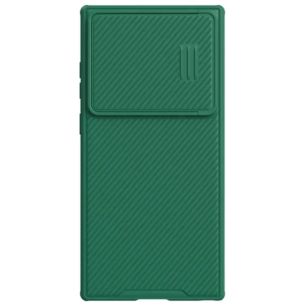 Nillkin CamShield S Case etui Samsung Galaxy S23 Ultra pancerny pokrowiec osłona na aparat zielone