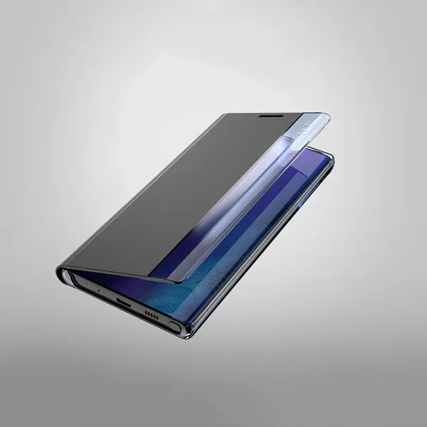 New Sleep Case etui do Samsung Galaxy A24 4G pokrowiec z klapką podstawka czarne
