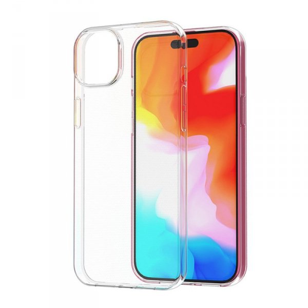 Etui iPhone 15 Plus z serii Ultra Clear w kolorze przezroczystym