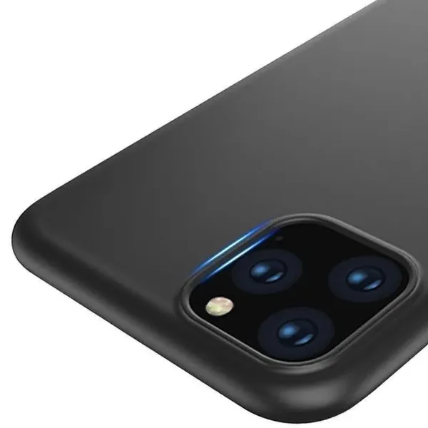 Żelowe elastyczne etui pokrowiec do iPhone 15 Plus Soft Case - czarny