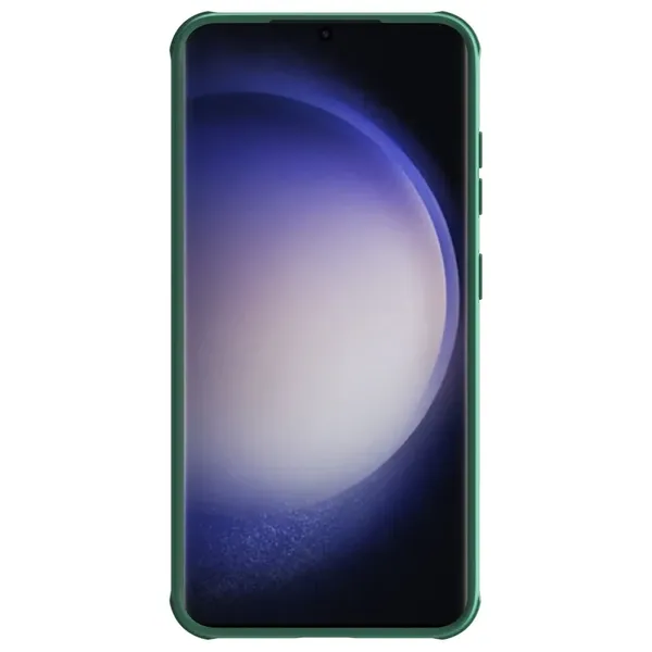 Etui Nillkin CamShield Pro pancerne z osłona na aparat do Samsung Galaxy S24 - zielone