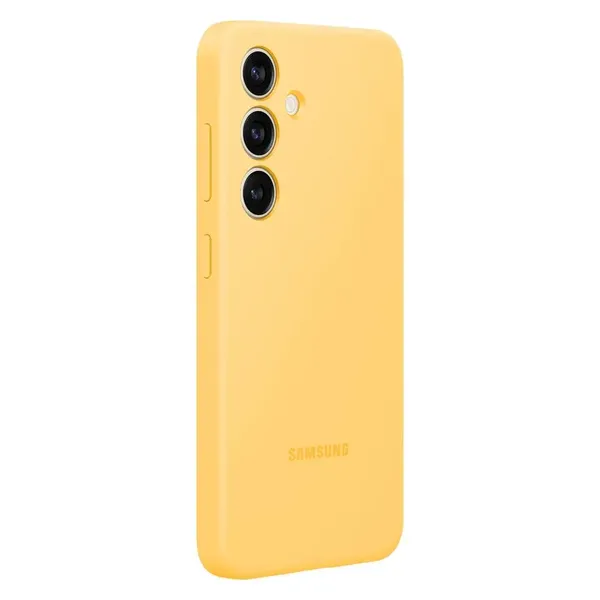 Etui Samsung Silicone Case EF-PS921TYEGWW do Samsung Galaxy S24 - żółte
